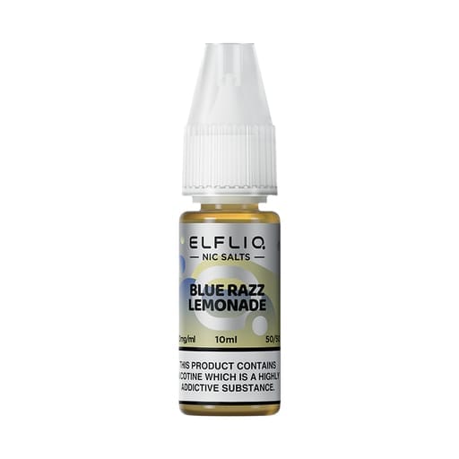 ELF BAR - ELFLIQ - BLUE RAZZ LEMONADE - 10ML NIC SALT ( Box of 10)