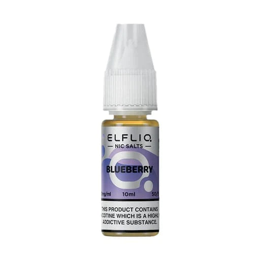 ELF BAR - ELFLIQ - BLUEBERRY - 10ML NIC SALT (Box Of 10)