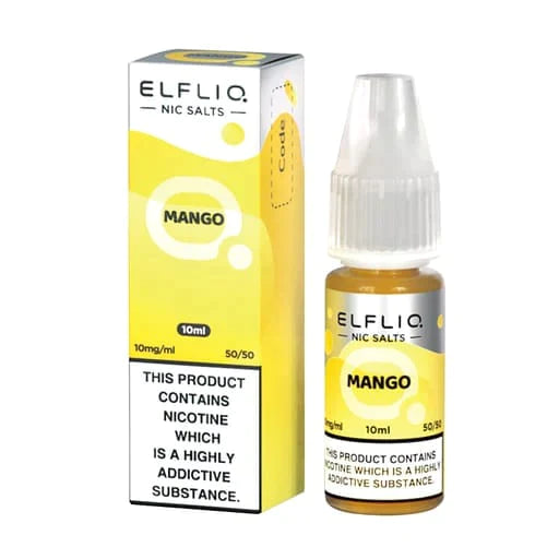 ELF BAR - ELFLIQ - MANGO - 10ML NIC SALT (Box of 10)