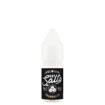 GOT SALTS - CRUMBACCO - 10ML NIC SALT (BOX OF 10)