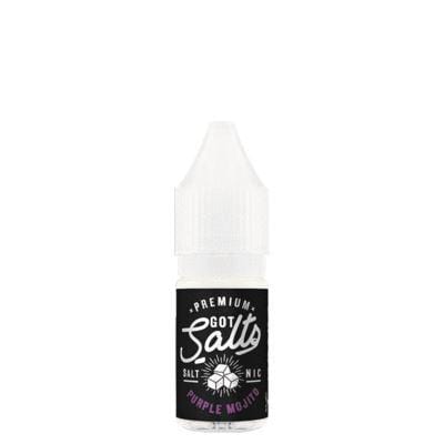 GOT SALTS - PURPLE MOJITO - 10ML NIC SALT (BOX OF 10)