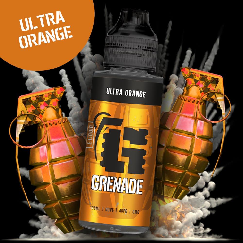 Grenade Ultra Orange E-Liquid-100ml