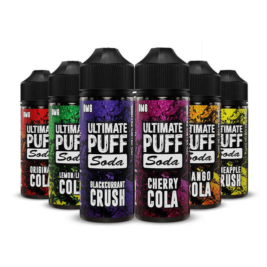 Ultimate Puff Soda 100ml E Liquid Shortfill -  £7.99