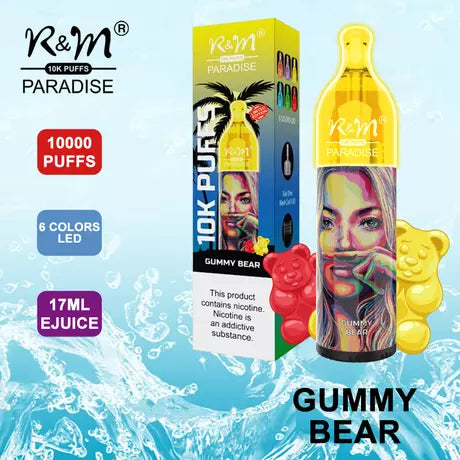 R&M paradise 10k puffs Only  £17.99