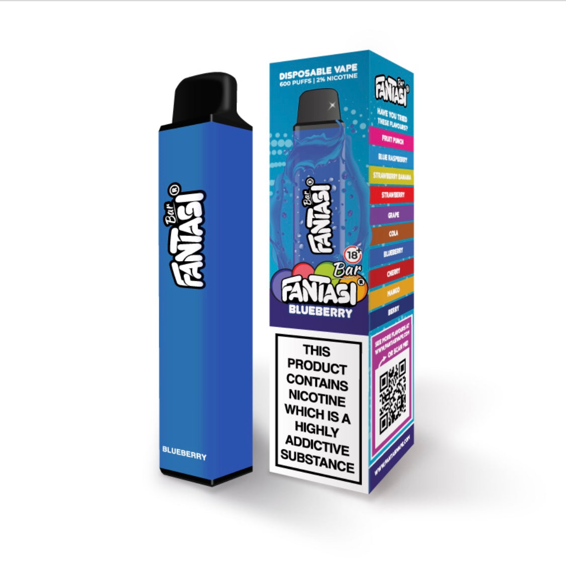 Fantasi bar 600 puffs 2%