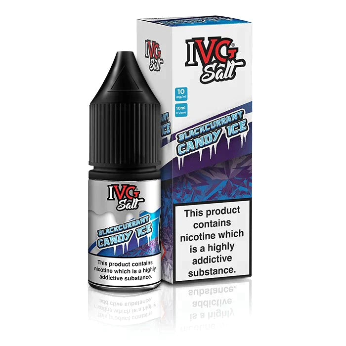 IVG - BLACKCURRANT CANDY ICE - 10ML NIC SALT - Box of 10