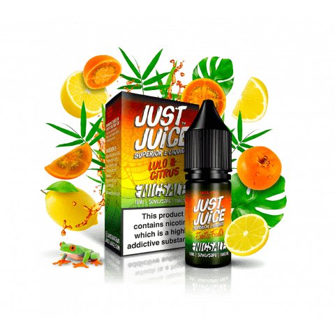 JUST JUICE - LULO & CITRUS - 10ML NIC SALTS (BOX OF 5)