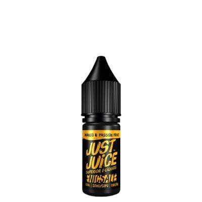 JUST JUICE - MANGO & PASSION FRUIT - 10ML NIC SALTS (BOX OF 5)