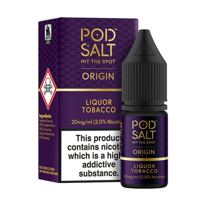 POD SALT - LIQUOR TOBACCO - 10ML NIC SALT