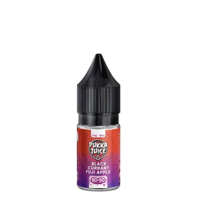 PUKKA JUICE - BLACK CURRANT FUJI APPLE - 10ML NIC SALT - - BOX OF 10