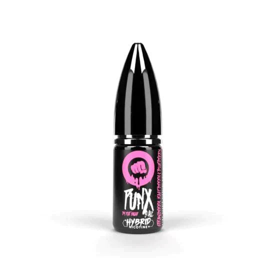 PUNX BY RIOT SQUAD STRAWBERRY RASBERRY BLUEBERRY 10ML NIC SALT PACK OF 10