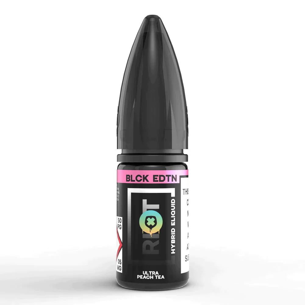 RIOT SQUAD BLCK EDTN - DELUXE PASSION FRUIT & RUBARB - 10ML NIC SALT