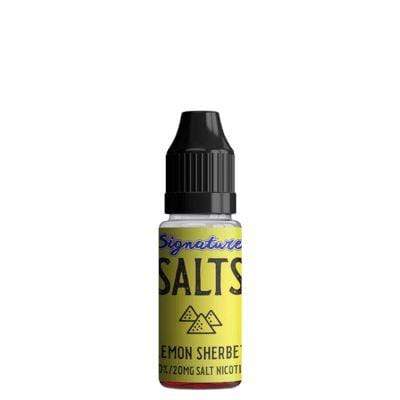 SIGNATURE - LEMON SHERBET - 10ML NIC SALT 20MG- Box of 10