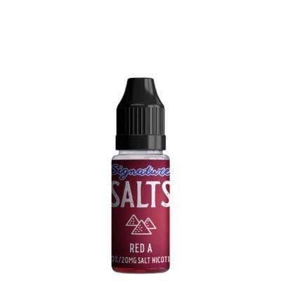 SIGNATURE - RED A - 10ML NIC SALT 20MG- Box of 10