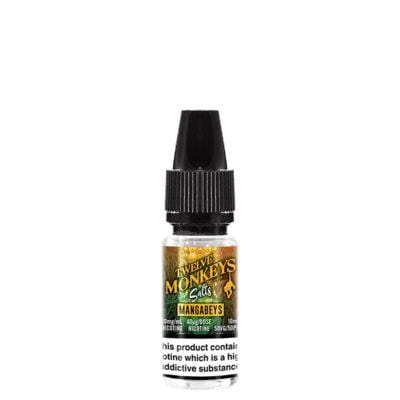 TWELVE MONKEYS - MANGABEYS - 10ML NIC SALTS 20MG (BOX OF 10)