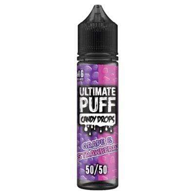 ULTIMATE PUFF - 50/50 - CANDY DROP - GRAPE & STRAWBERRY - 50ML