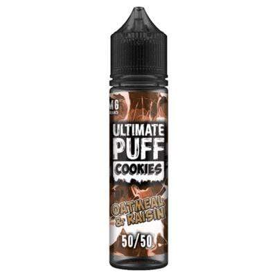 ULTIMATE PUFF - 50/50 - COOKIES - OATMEAL & RAISIN - 50ML