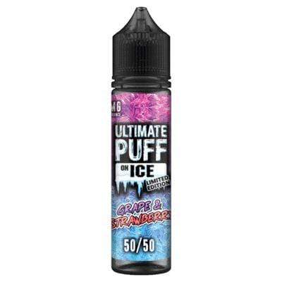 ULTIMATE PUFF - 50/50 - ON ICE - GRAPE & STRAWBERRY - 50ML