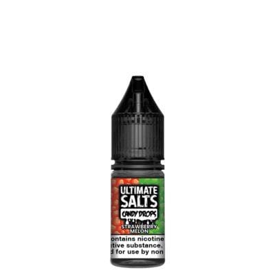 ULTIMATE SALTS - CANDY DROPS - STRAWBERRY MELON - 10ML NIC SALTS (BOX OF 10)