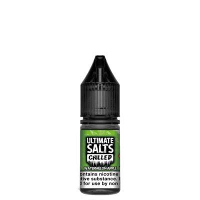 ULTIMATE SALTS - CHILLED - WATERMELON APPLE - 10ML NIC SALTS (BOX OF 10)