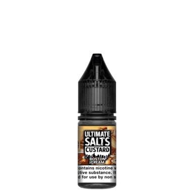 ULTIMATE SALTS - CUSTARD - BOSTON CREAM - 10ML NIC SALT (BOX OF 10)