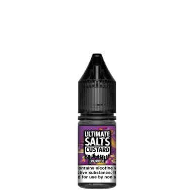 ULTIMATE SALTS - CUSTARD - PURPLE - 10ML NIC SALT (BOX OF 10)