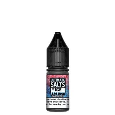 ULTIMATE SALTS - ON ICE - RASPBERRY - 10ML NIC SALT (BOX OF 10)