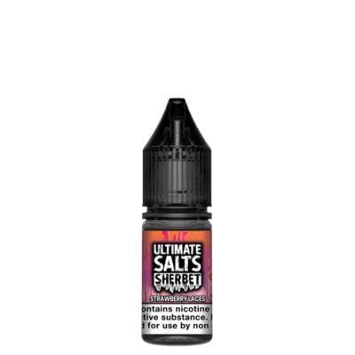 ULTIMATE SALTS - SHERBET - STRAWBERRY LACES - 10ML NIC SALT (BOX OF 10)