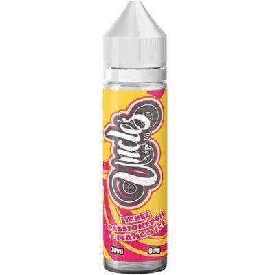 UNCLES VAPE CO LYCHEE PASSIONFRUIT & MANGO ICE SLUSH -50ml